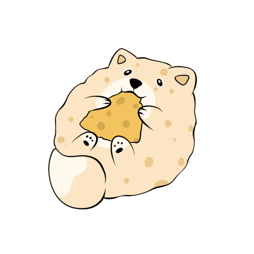 käsefuchsmond sticker